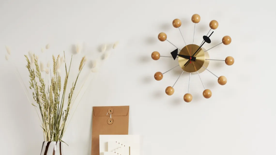 Orologio Wall Clocks Ball di Vitra